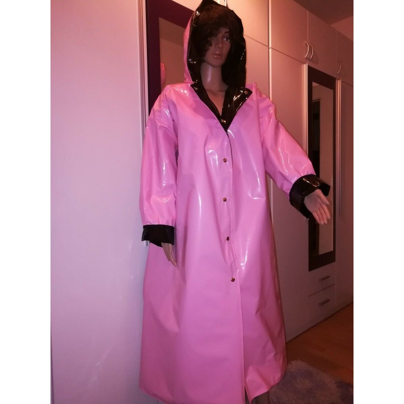 Imperméable Caoutchouc/latex – Manteau De Pluie Vert Taille L Homme – Occasion état Moyen