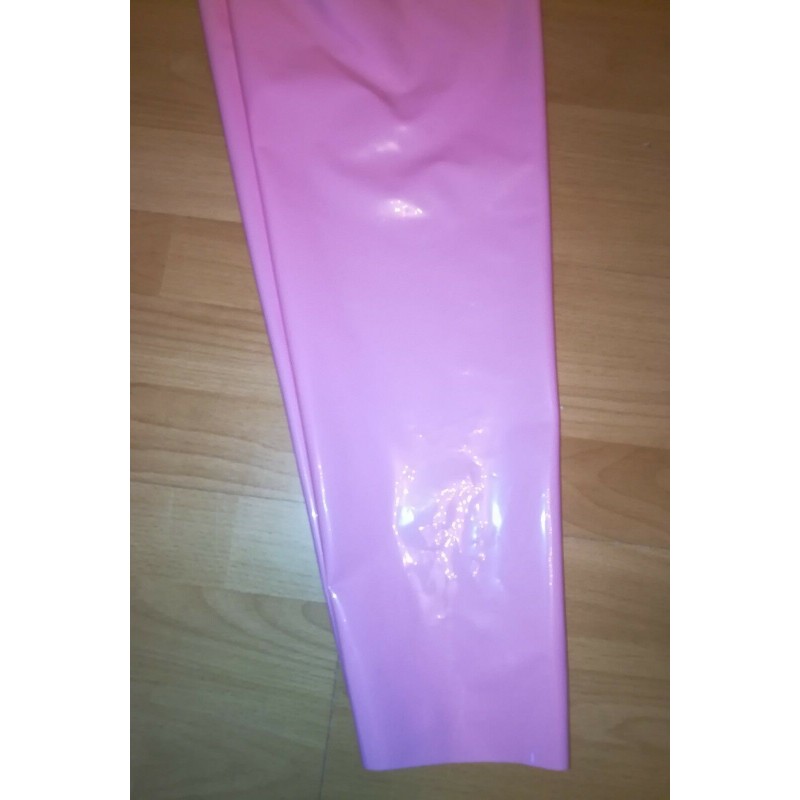 Adult SISSY GUMMIHOSE PVC Hose LACK Sporthose Gummi Unisex PLASTIK TROUSERS